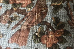 Whole cloth quilt, detail