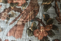 Whole cloth quilt, detail