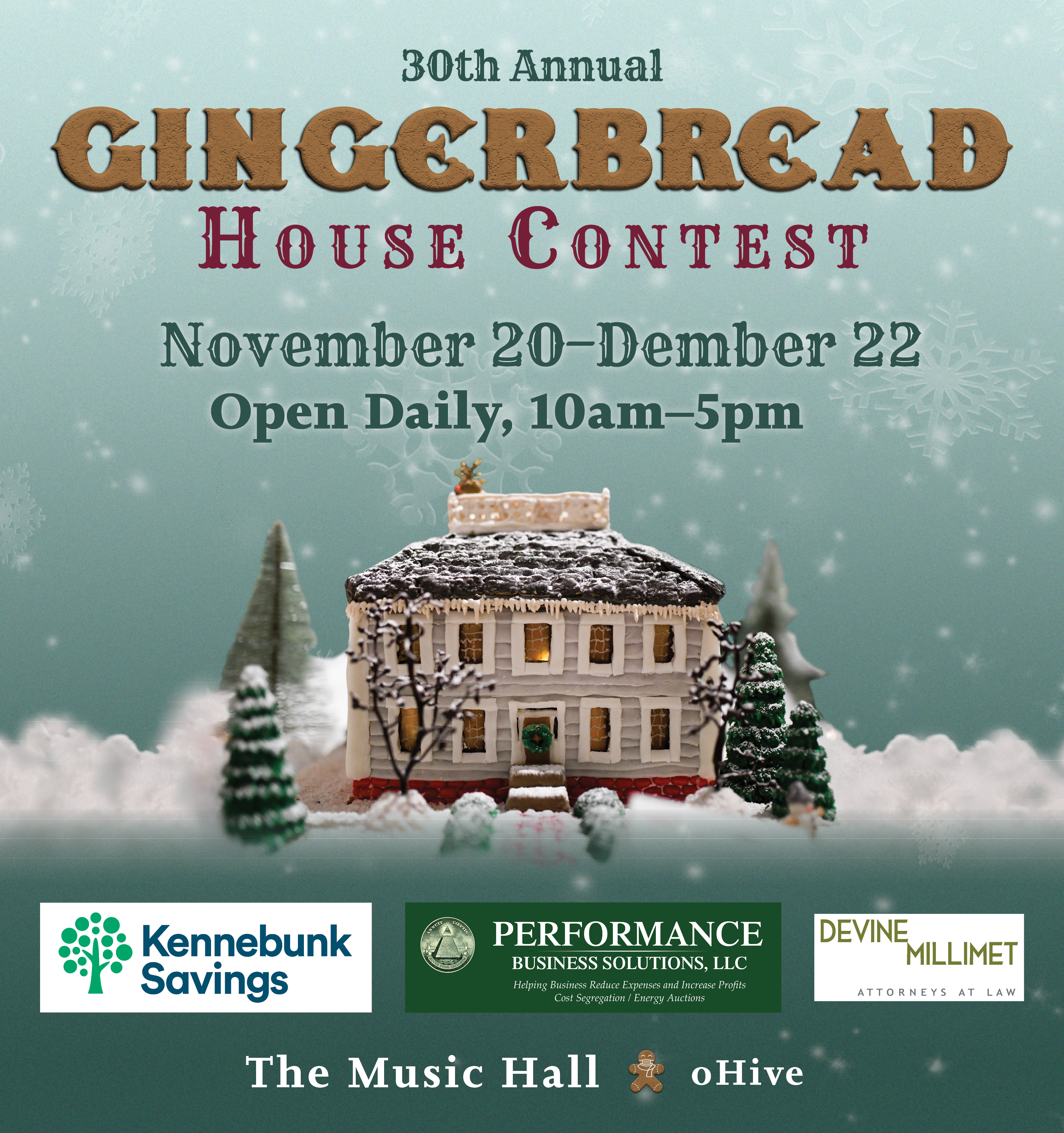 30th Annual Gingerbread House Contest