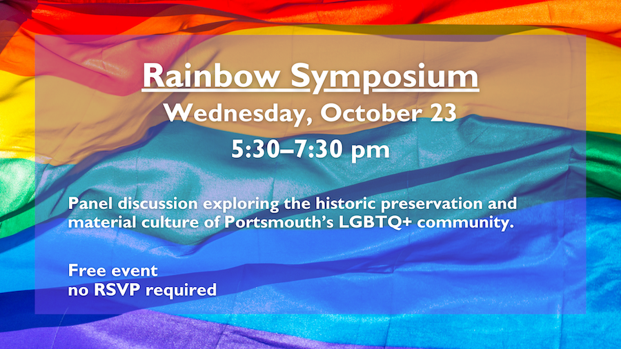 Rainbow Symposium, October 23 5:30–7:30 pm