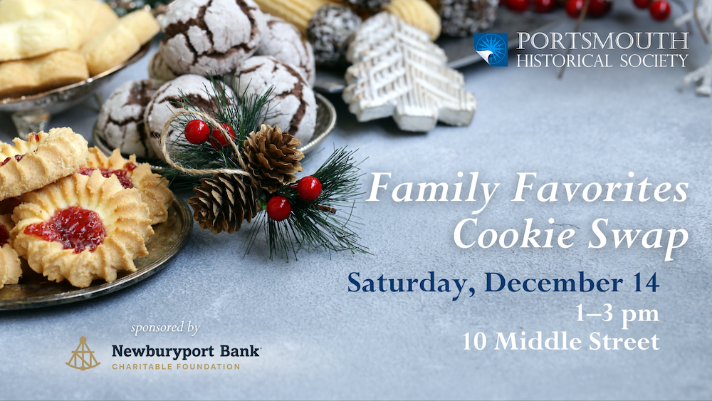Family Cookie Swap, Saturday December 14, 1–3pm