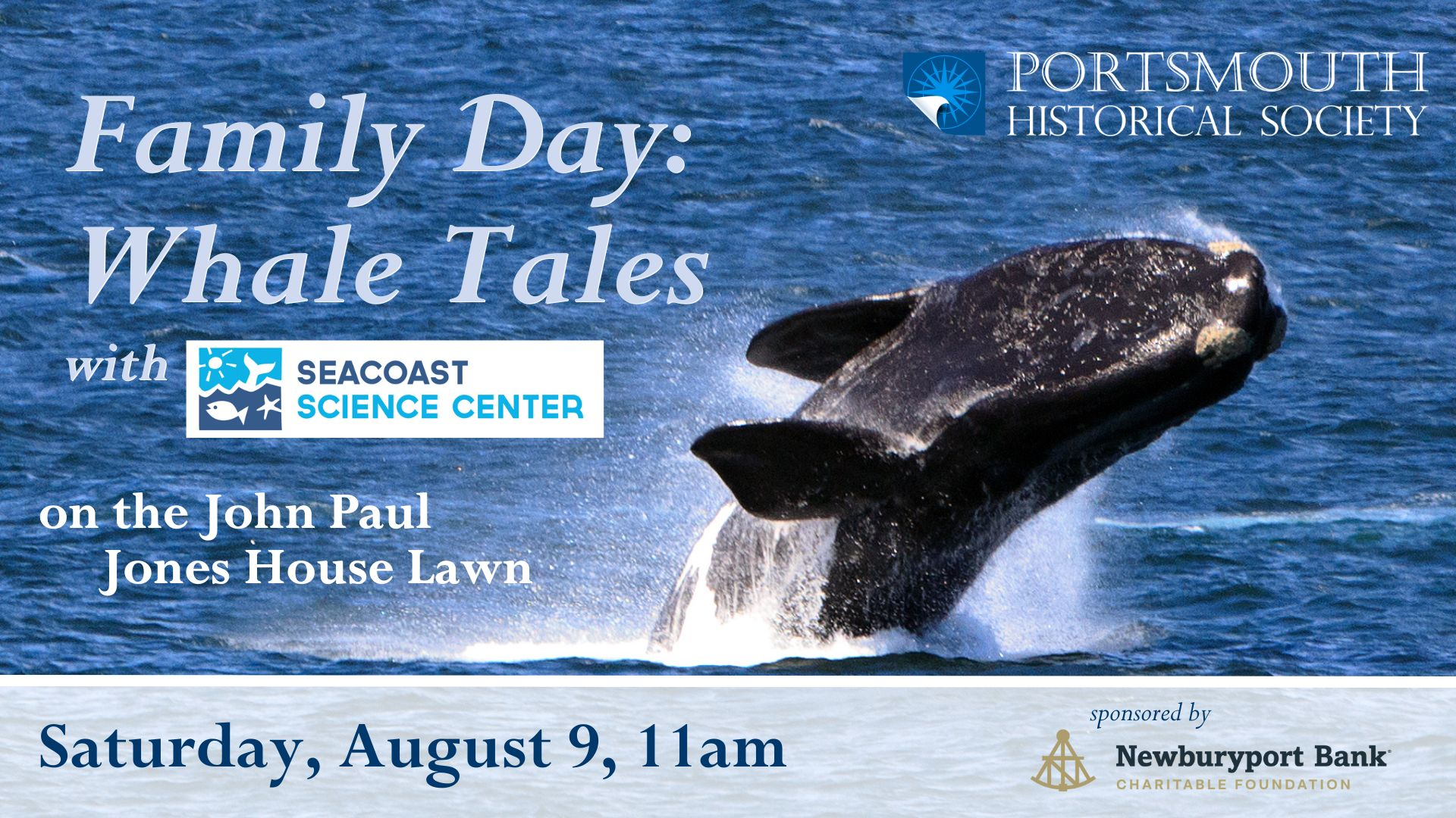August Family Day Whale Tales