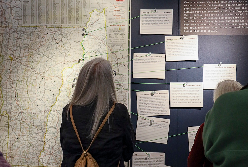 Alien Abduction and Local History Collide in “Betty & Barney” Exhibition